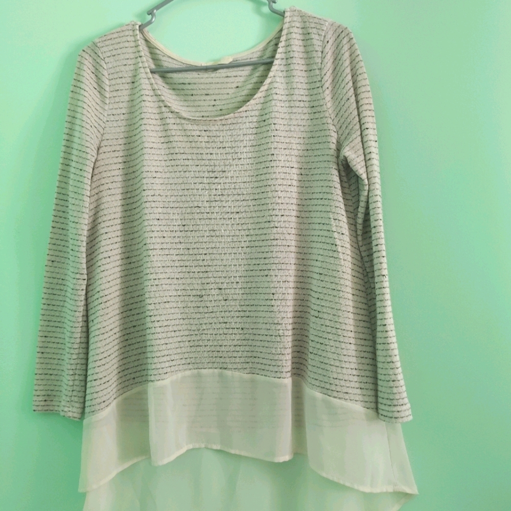 Long sleeve blouse